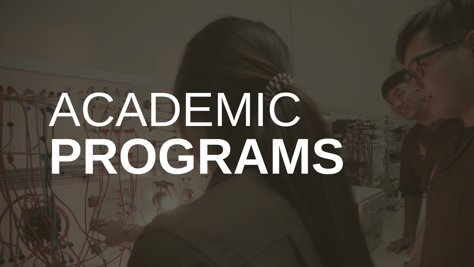Banner Academic programs